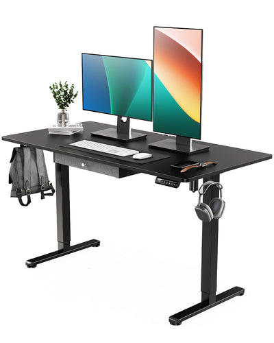 EGESD5B-3 Electric Standing Desk with Drawer-下单