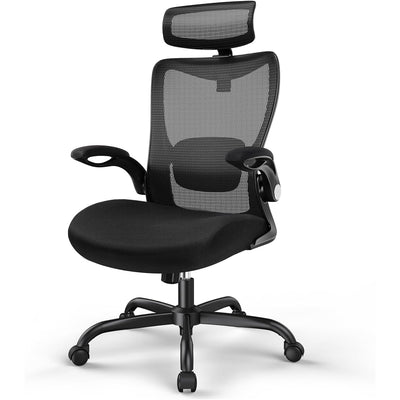 Ergonomic Chair With Flip-Up Armrests