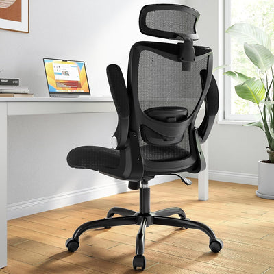 Ergonomic Chair With Flip-Up Armrests