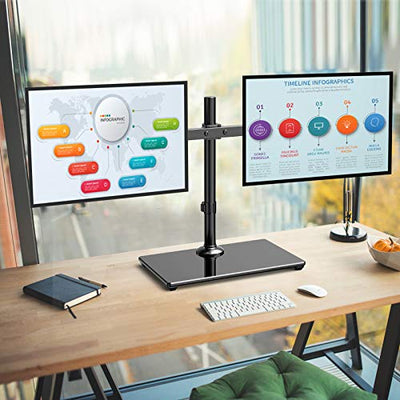 Dual Monitor Stand For 17